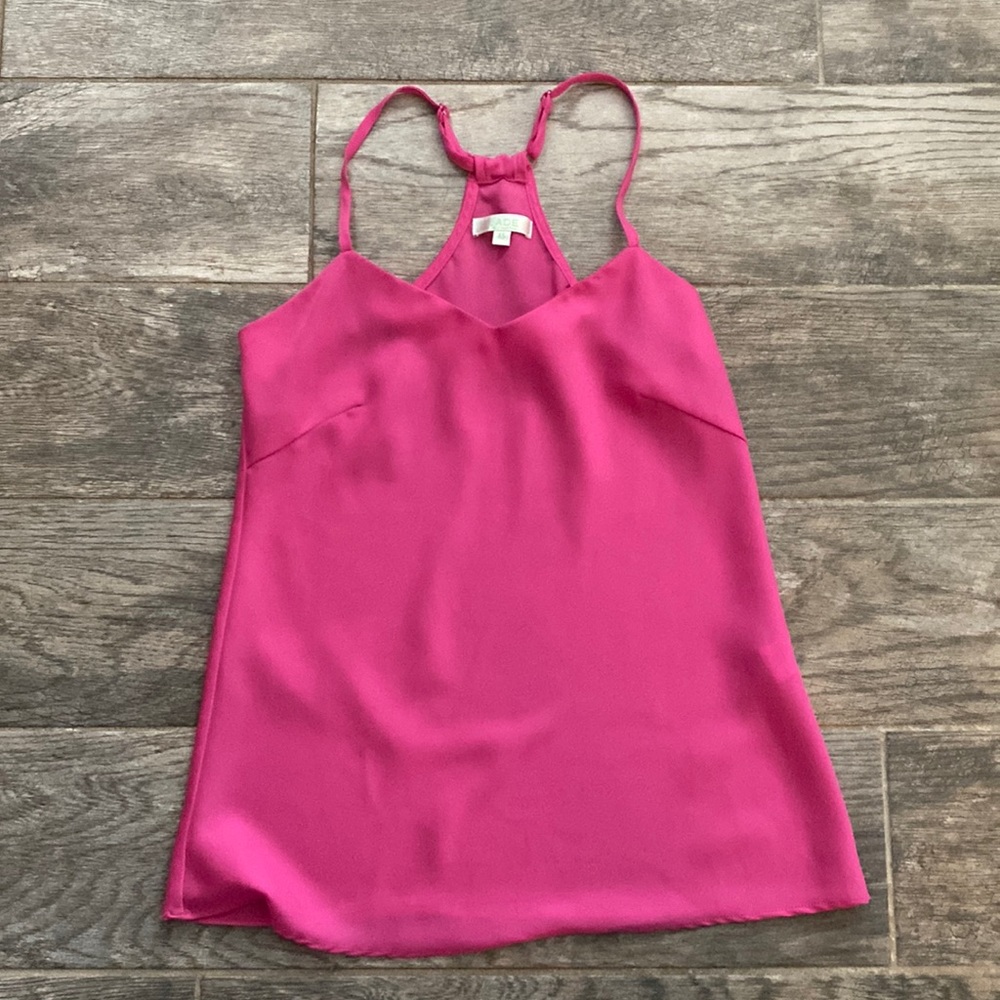 Jade Melody Tam hot pink tank size XS